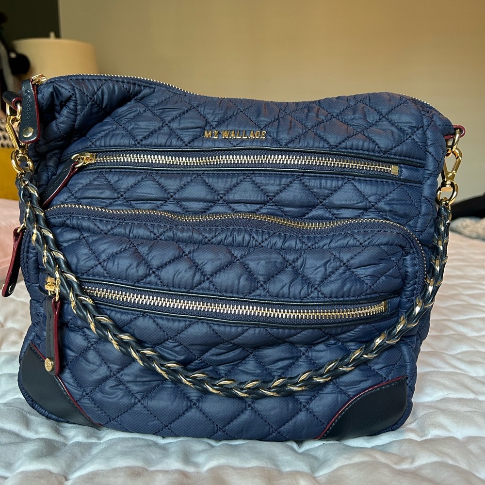 Navy blue MZ Wallace bag